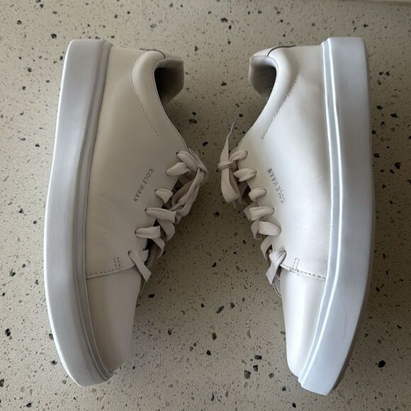 Cole Haan Women’s White Soft Leather Sneakers Casual Shoes Size 9.5 EUC - Picture 11 of 12